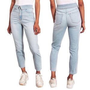 Hollister Vintage Stretch Ultra High-Rise Foldover Mom Jeans, Women’s 9R
